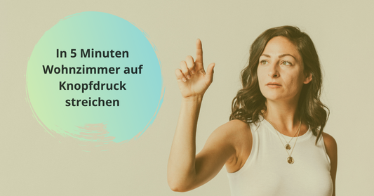 Farbe Sprühen auf Knopfdruck