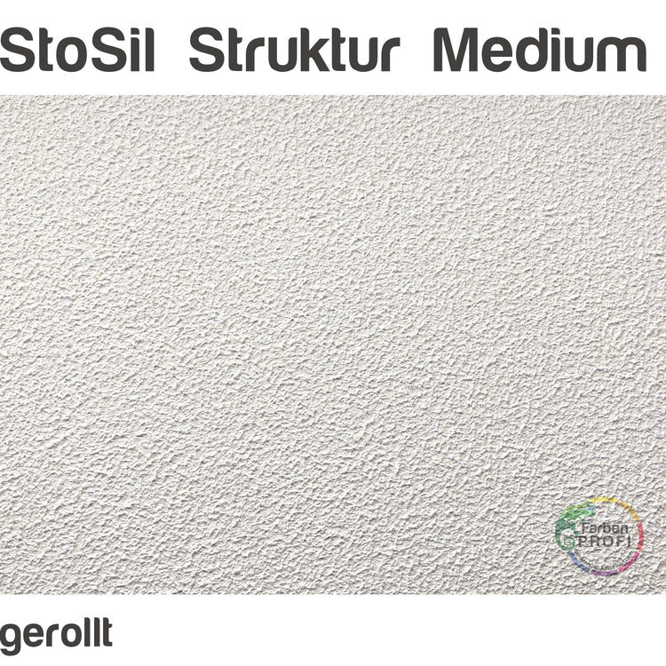 StoSil Struktur Medium gerollt (Beispielbild)