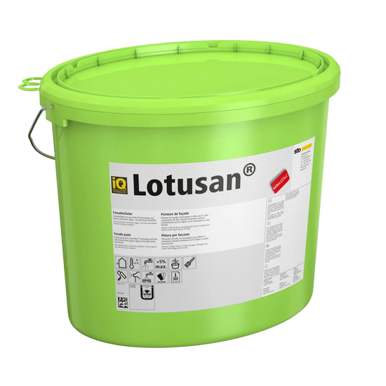 Sto Lotusan® (Fassadenfarbe mit Lotus-Effekt) — Produktbild