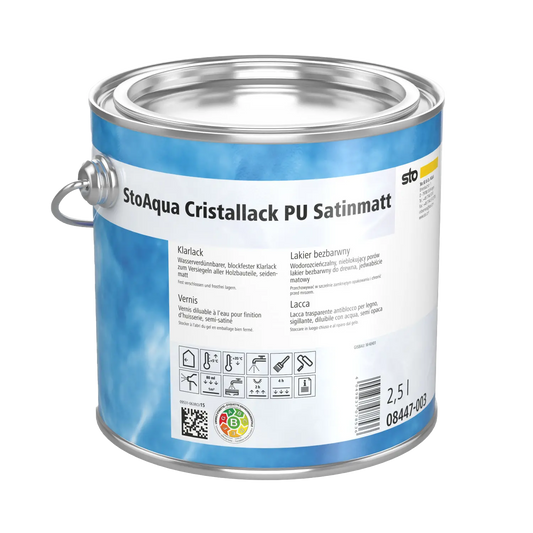 StoAqua Cristallack PU Satinmatt (Sto Holzlack) — Produktbild
