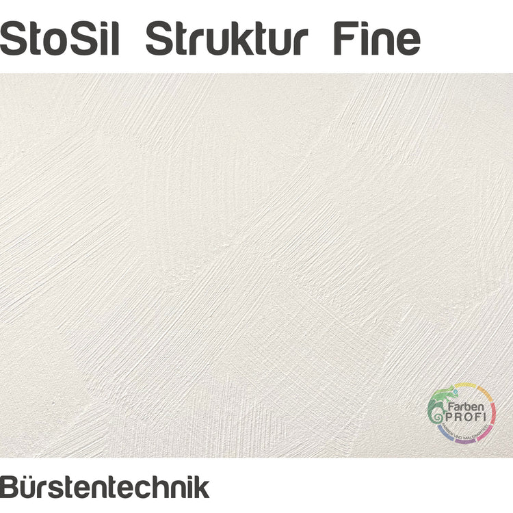 StoSil Struktur Fine Beispielbild Bürstentechnik
